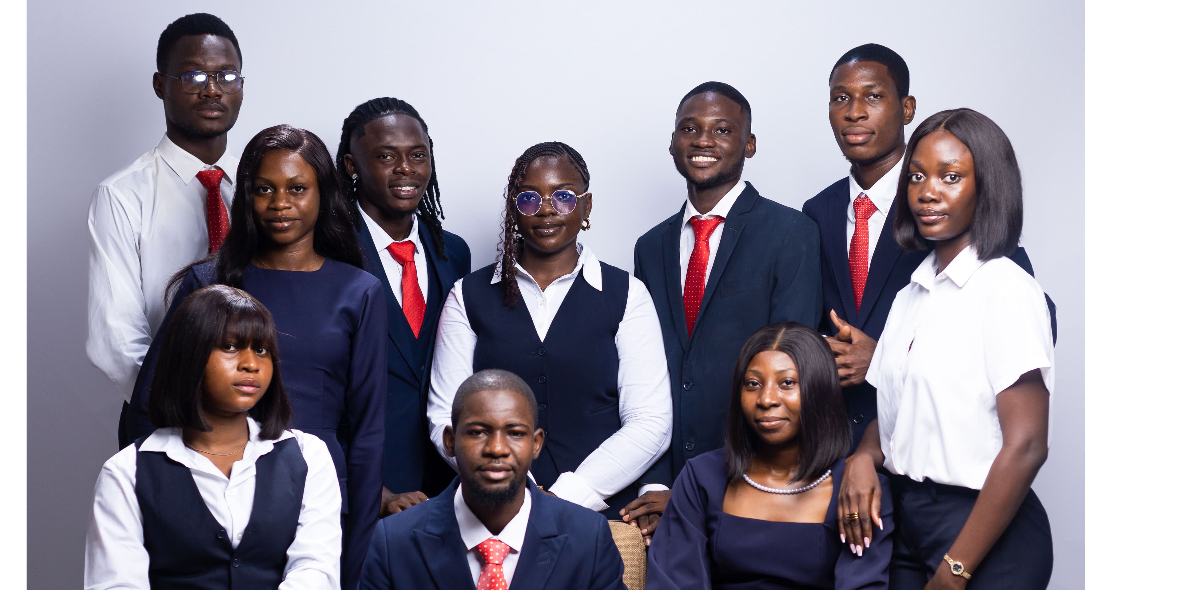 FINSA UNILAG Executive Committee and Students at the Finance Symposium